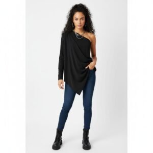 Blusa de satín